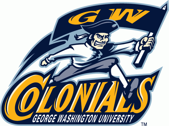 George Washington Colonials 1997-2008 Primary Logo iron on paper